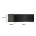 Kitchenaid® Smart Low Profile Microwave Hood Combination with Dual Fan Ventilation YKMML550RBE