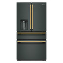 Kitchenaid® 29 cu. ft. French Door Refrigerator with Exterior Water and Ice and FreshChill™ Full-Width Refrigerated Drawer KRMF436SJP