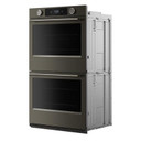 Kitchenaid® Smart Double Wall Oven with Assisted Cooking Modes KOED730SBE