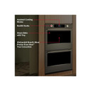 Kitchenaid® 30-inch Smart Electric Double Wall Oven with Assisted Cooking Modes - Black Ore KOED730SBE