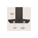 KitchenAid® 36-inch Wall-Mount, 4-Speed Canopy Hood KVWC736SBE