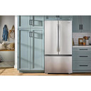 Whirlpool® 36-inch Wide True Counter Depth 3-Door French Door Refrigerator - 24 cu. ft. WRFC3036RZ