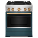 Kitchenaid® 30-Inch 4 Burner Commercial-Style Dual Fuel Range with No Preheat Air Fry Mode KFDS930SAG