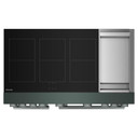 Kitchenaid® 48-Inch 6-Element Induction Freestanding Commercial-Style Range with Griddle KFID948SJP