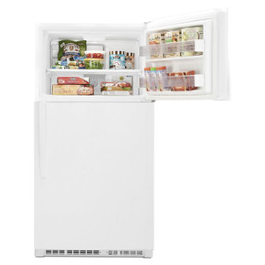 Whirlpool® 33" Wide Top-Freezer Refrigerator with Optional EZ Connect Icemaker Kit WRT541SZDW