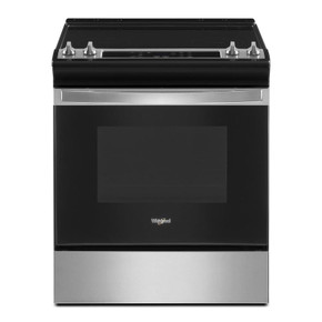 4.8 Cu. Ft. Whirlpool® Electric Range with Frozen Bake™ Technology YWEE515S0LS