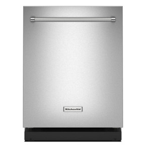 Kitchenaid® 39 dBA PrintShield™ Finish Flush-to-Cabinet Dishwasher with FreeFlex™ Fit Third Level Rack KDTF924PPS