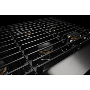 Jennair® 48" NOIR™ Gas Professional-Style Rangetop with Chrome-Infused Griddle and Gas Grill JGCP748HM