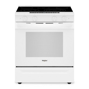 Whirlpool® 30-inch Smart Slide in Electric Range with Air Cooking Technology, No Preheat Air Fry, WipeClean™ Coating, Steam/Self Clean and High Speed Preheat YWSES7530RW