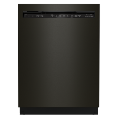 Kitchenaid® 39 dBA Dishwasher in PrintShield™ Finish with Third Level Utensil Rack KDFE204KBS