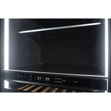 Jennair® NOIR™ 24" Built-In Undercounter Beverage Center - Left Swing JUBFL242HM