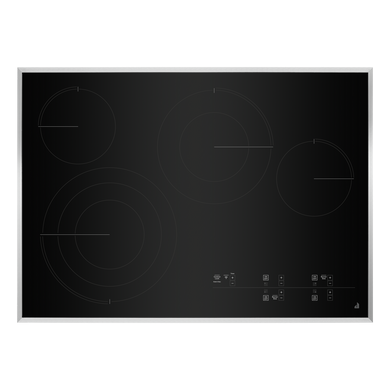 Jennair® Lustre 30 Electric Radiant Cooktop with Emotive Controls JEC4430KS