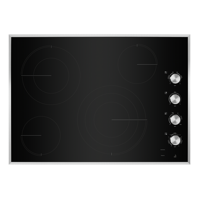 Jennair® Lustre Stainless 30 Electric Radiant Cooktop JEC3430HS