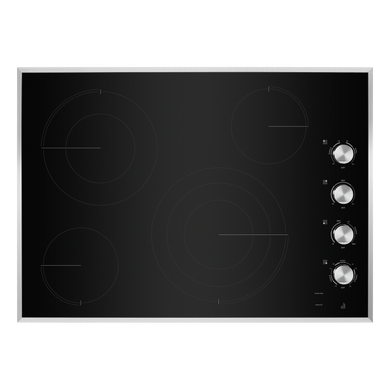 Jennair® Lustre Stainless 30 Electric Radiant Cooktop JEC3430HS