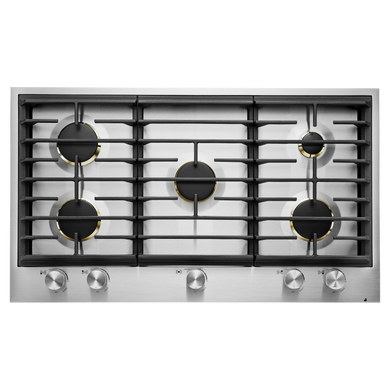 Jennair® Euro-Style 36 5-Burner Gas Cooktop JGC3536GS