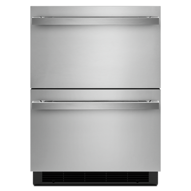 Jennair® NOIR 24" Double Drawer Refrigerator/Freezer JUCFP242HM