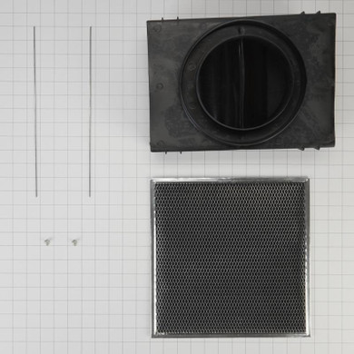 Range Hood Wall Canopy Recirculation Kit W11548458