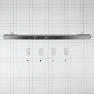 27" (68.6 cm) Warming Drawer Heat Deflector, Stainless Steel W10536338