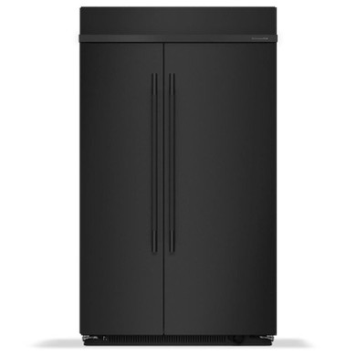 Kitchenaid® 30 Cu. Ft. 48" Built-In Side-by-Side Refrigerator with Platinum Interior KBSN748SBE