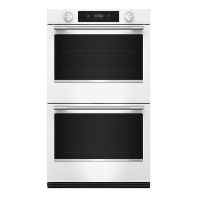 Kitchenaid® Smart Double Wall Oven with Assisted Cooking Modes KOED730SWH