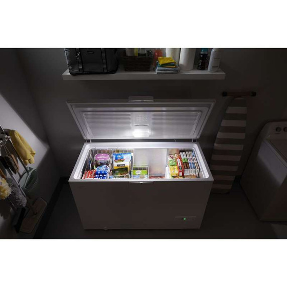 Whirlpool® 16 Cu. Ft. Chest Freezer with Shelves WZC5216LW