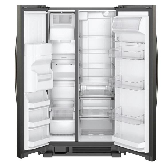 Whirlpool® 36-inch Wide Side-by-Side Refrigerator - 25 cu. ft. WRS325SDHV