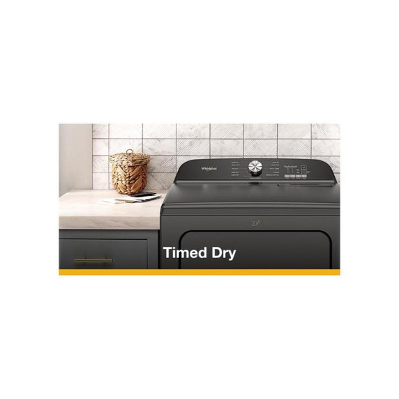 7.0 Cu. Ft. Whirlpool® Top Load Gas Dryer with Moisture Sensor WGD6150PB