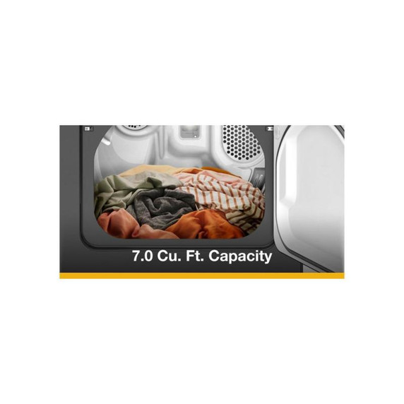 7.0 Cu. Ft. Whirlpool® Top Load Gas Dryer with Moisture Sensor WGD6150PB