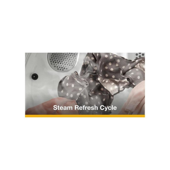 Whirlpool® 7.0 Cu. Ft. Top Load Gas Moisture Sensing Dryer with Steam WGD5050LW