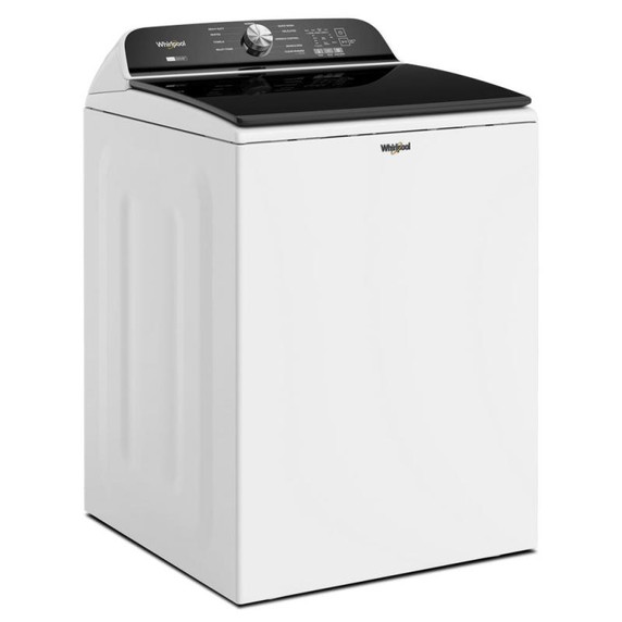 6.0-6.1 Cu. Ft. Whirlpool® Top Load Washer with Removable Agitator WTW6157PW