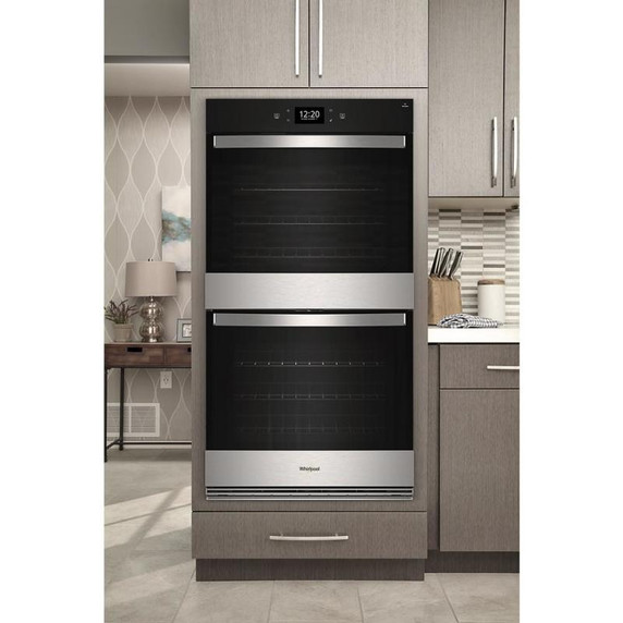 Whirlpool® 10.0 Cu. Ft. Double Smart Wall Oven with Air Fry WOED7030PZ Whirlpool® 10.0 Cu. Ft. Double Smart Wall Oven with Air Fry WOED7030PZ