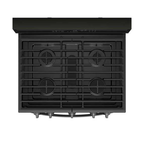 Whirlpool® 5.8 Cu. Ft. Smart Freestanding Gas Range with EZ-2-Lift™ Grates WFG975H0HV