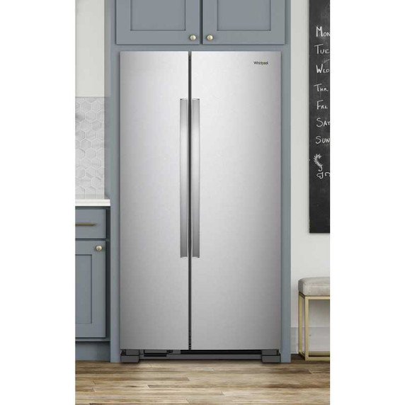 Whirlpool® 33-inch Wide Side-by-Side Refrigerator - 22 cu. ft. WRS312SNHM