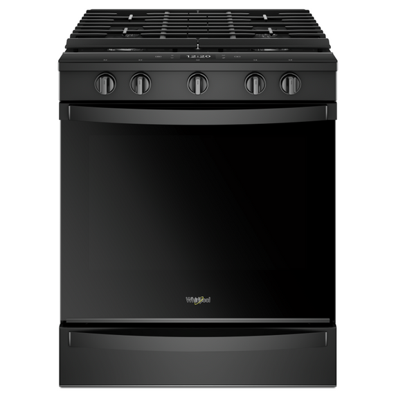 Whirlpool® 5.8 cu. ft. Smart Slide-in Gas Range with Air Fry, when Connected WEG750H0HB