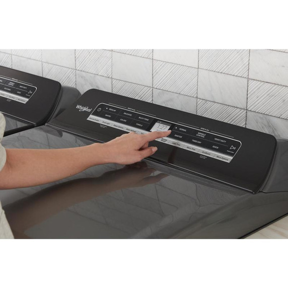 Whirlpool® 7.4 cu. ft. Smart Top Load Electric Dryer YWED7120HC Whirlpool® 7.4 cu. ft. Smart Top Load Electric Dryer YWED7120HC