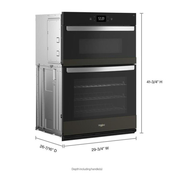 Whirlpool® 6.4 Cu. Ft. Wall Oven Microwave Combo with Air Fry WOEC7030PV