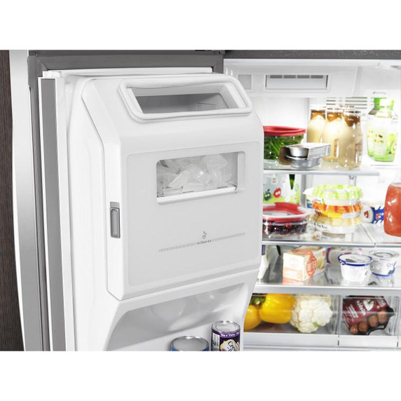 Whirlpool® 36-inch Wide 4 Door Refrigerator with Prep and Store Bins - 26 Cu. Ft. WRMF7736PV