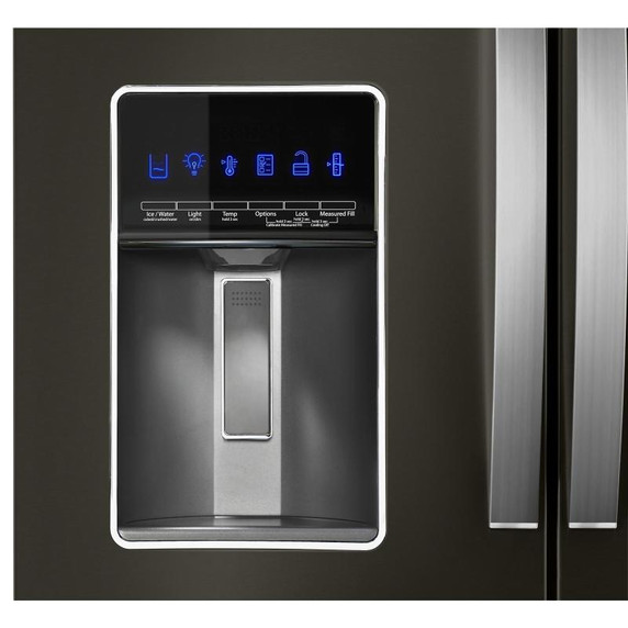 Whirlpool® 36-inch Wide 4 Door Refrigerator with Prep and Store Bins - 26 Cu. Ft. WRMF7736PV