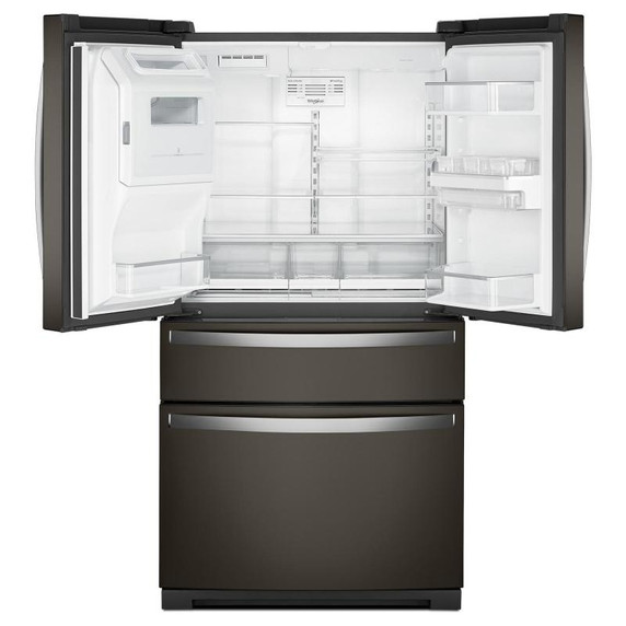 Whirlpool® 36-inch Wide 4 Door Refrigerator with Prep and Store Bins - 26 Cu. Ft. WRMF7736PV