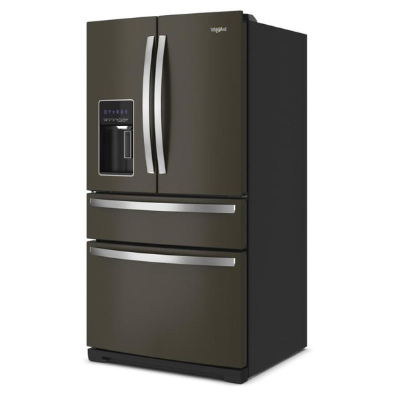 Whirlpool® 36-inch Wide 4 Door Refrigerator with Prep and Store Bins - 26 Cu. Ft. WRMF7736PV