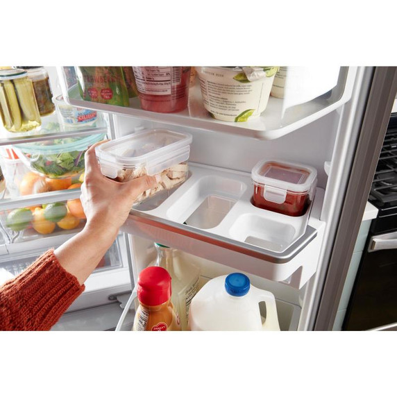 Whirlpool® 36-inch Wide 4 Door Refrigerator with Prep and Store Bins - 26 Cu. Ft. WRMF7736PV