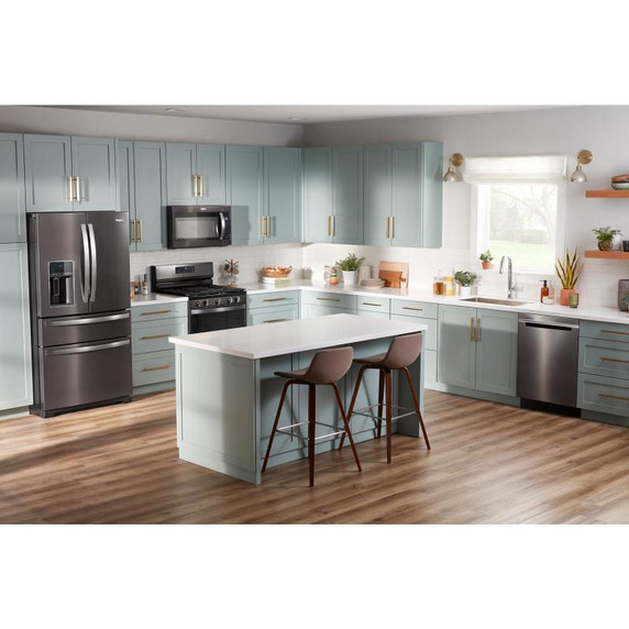Whirlpool® 36-inch Wide 4 Door Refrigerator with Prep and Store Bins - 26 Cu. Ft. WRMF7736PV