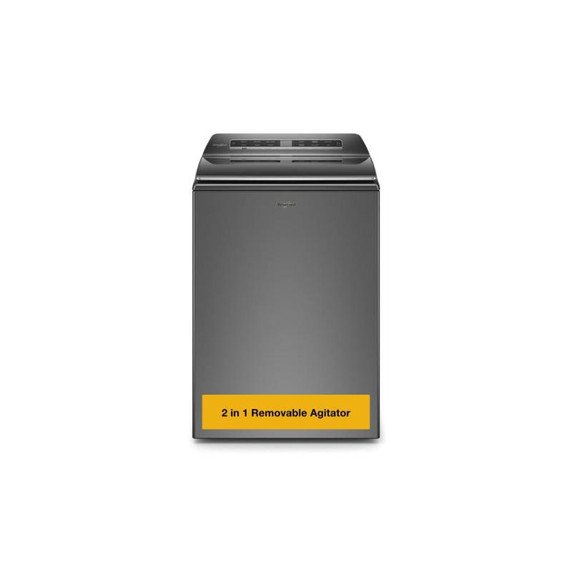 Whirlpool® 6.0 - 6.1 cu. ft. I.E.C. Top Load Washer with 2 in 1 Removable Agitator WTW8127LC