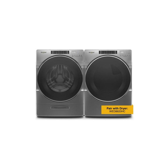 Whirlpool® 5.8 cu. ft. I.E.C. Front Load Washer with Load & Go™ XL Dispenser WFW8620HC