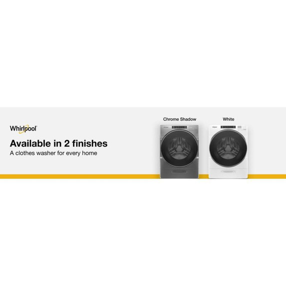 Whirlpool® 5.8 cu. ft. I.E.C. Front Load Washer with Load & Go™ XL Dispenser WFW8620HC