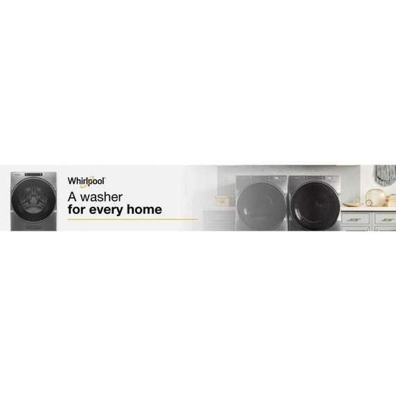 Whirlpool® 5.8 cu. ft. I.E.C. Front Load Washer with Load & Go™ XL Dispenser WFW8620HC