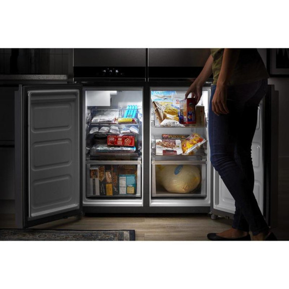 Whirlpool® 36-inch Wide Counter Depth 4 Door Refrigerator - 19.4 cu. ft. WRQA59CNKZ