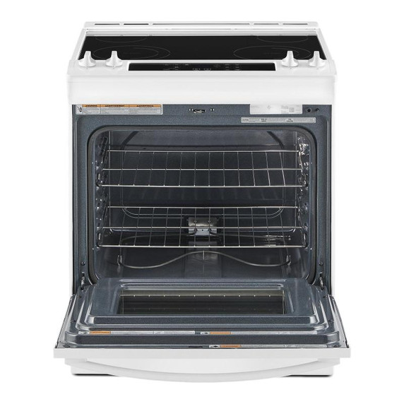 4.8 Cu. Ft. Whirlpool® Electric Range with Frozen Bake™ Technology YWEE515S0LW