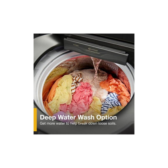 6.0-6.1 Cu. Ft. I.E.C. Whirlpool® Top Load Washer with Removable Agitator WTW6157PB
