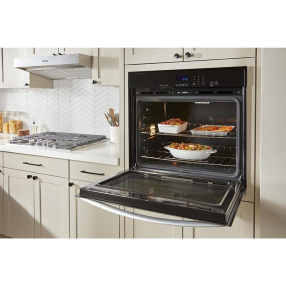 Whirlpool® 5.0 Cu. Ft. Single Self-Cleaning Wall Oven WOES3030LS Whirlpool® 5.0 Cu. Ft. Single Self-Cleaning Wall Oven WOES3030LS